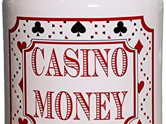 Cottage Creek Casino Money Jar, Casino Gifts, Slot Machine Piggy Bank, Handheld Game Coin Bank, Casino Theme Party Decorations, Birthday Gifts for Women, Gifts for Him, Gambling Gifts