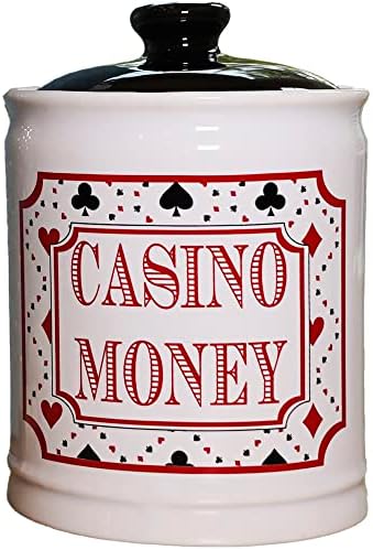 Cottage Creek Casino Money Jar, Casino Gifts, Slot Machine Piggy Bank, Handheld Game Coin Bank, Casino Theme Party Decorations, Birthday Gifts for Women, Gifts for Him, Gambling Gifts